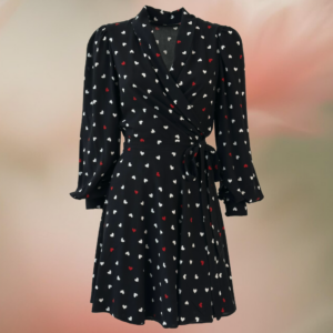 Heart Wrap Dress