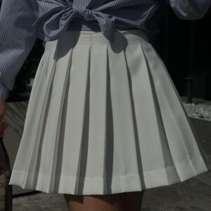 Fusta mini "Ivory Chic"