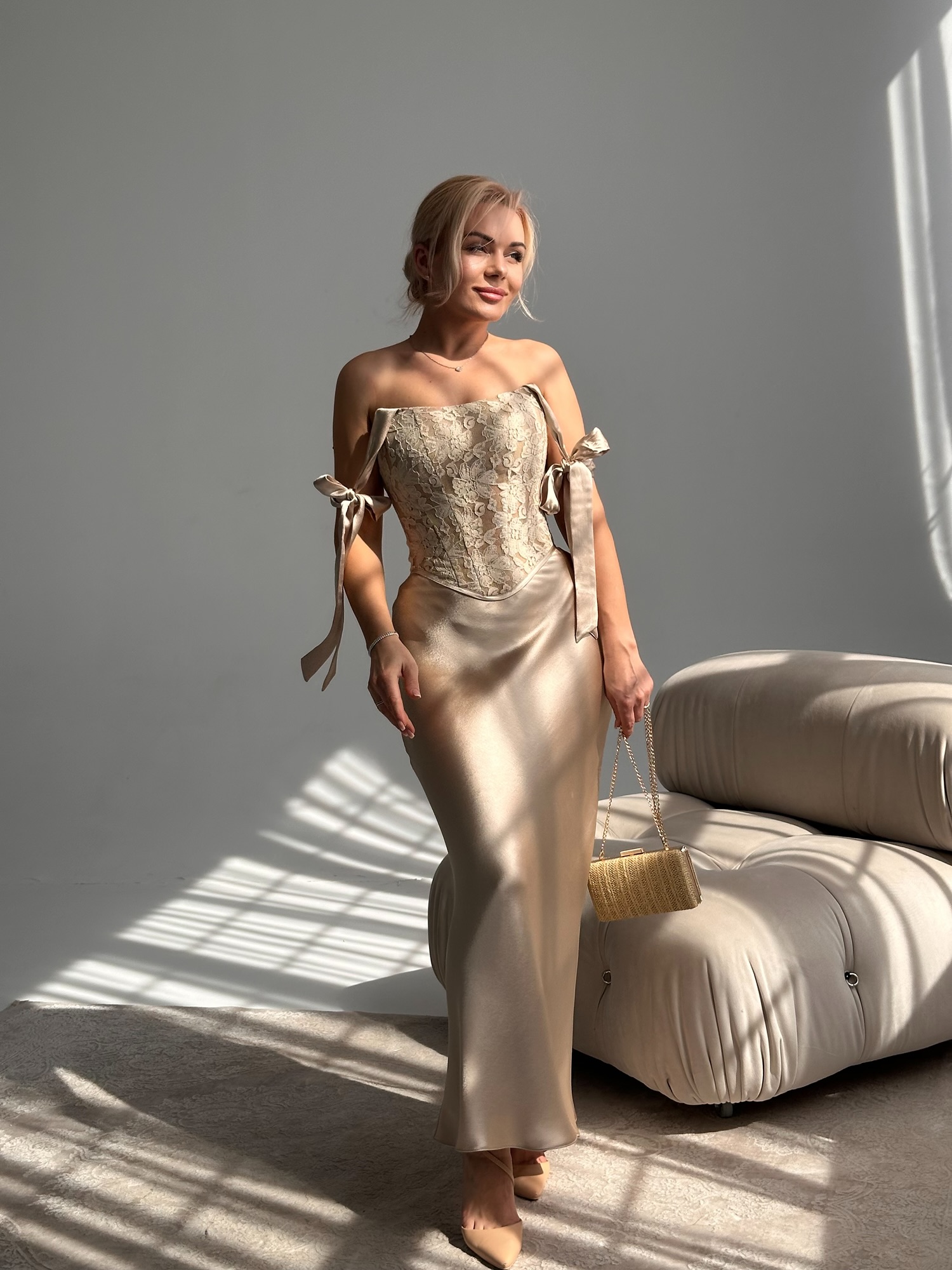 Fusta "Golden Pearl" - imagine 5