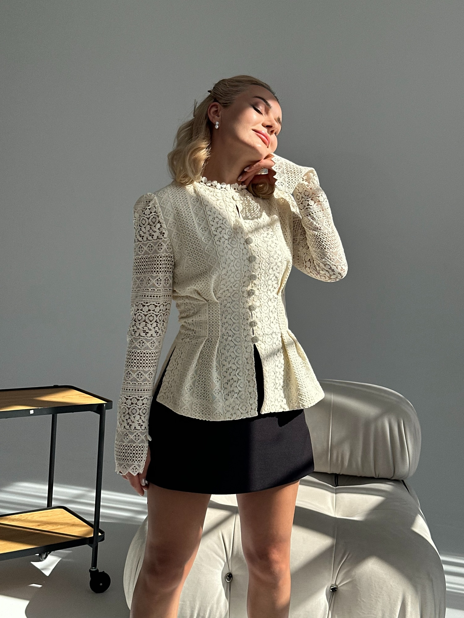Bluza dantela "Audrey" - imagine 3